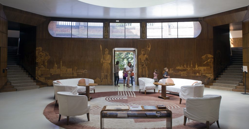 clerestory windows in a hall