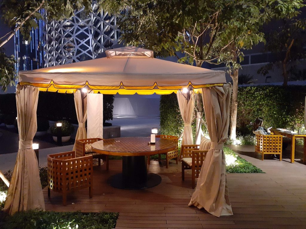landscape canopy pergola lighting