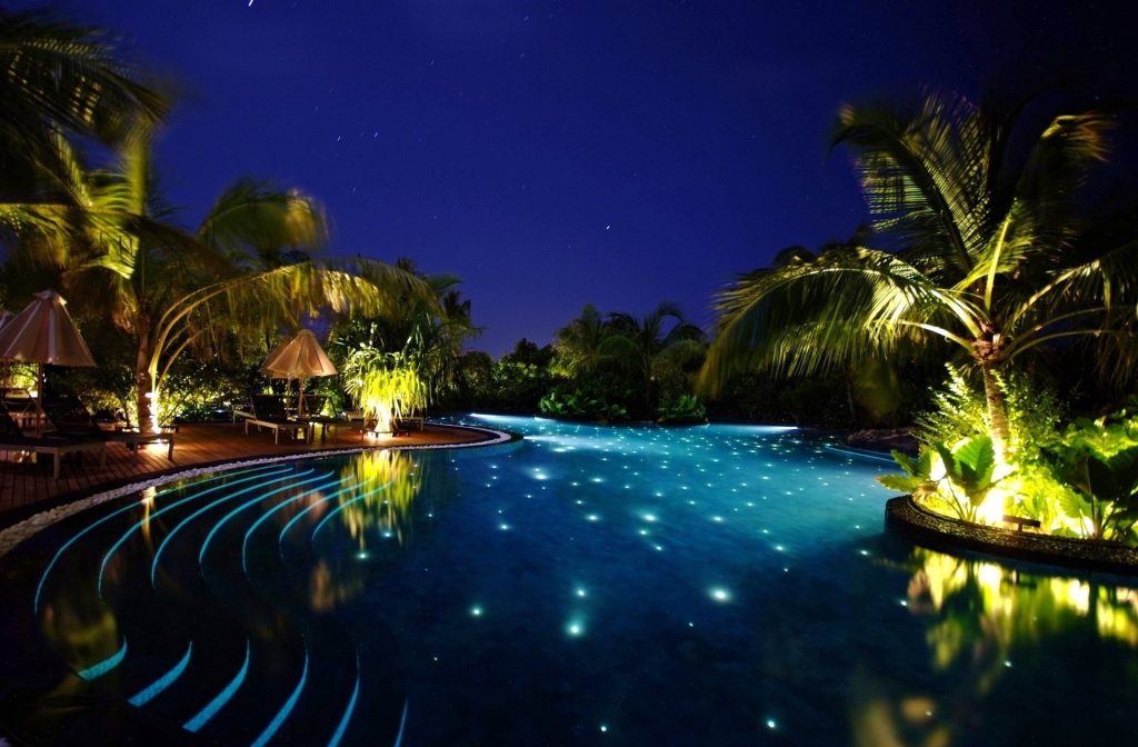 landscape deck patio lighting