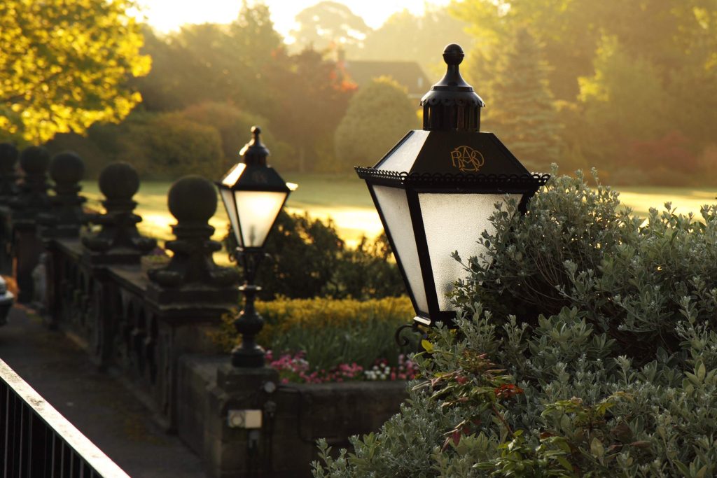 post lamps in landscape decorative lighting