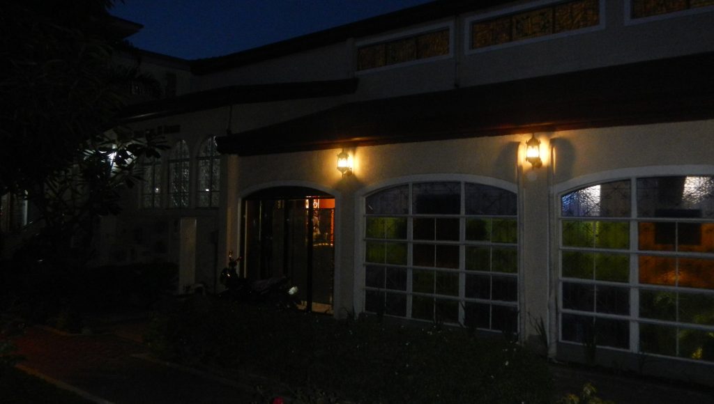 under eaves outdoor lighting