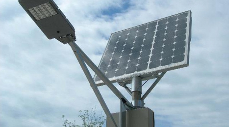solar lighting fixture