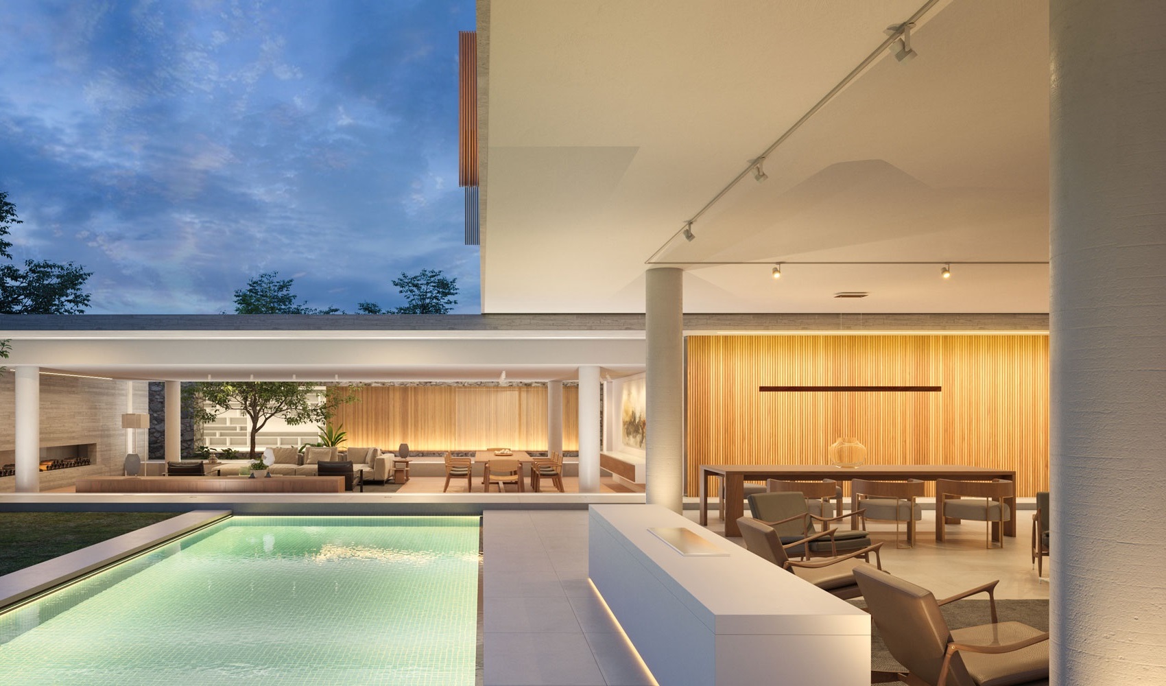 Glowing Nights in Nature's Embrace with Awesome Landscape Canopy and Pergola Lighting ...