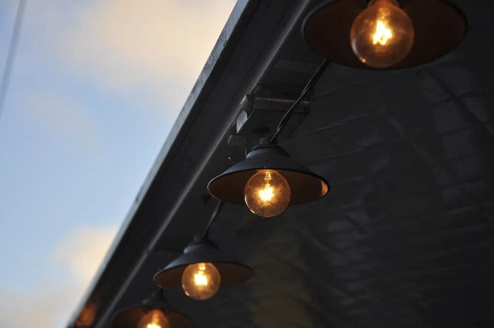 industrial style outdoor hanging lights