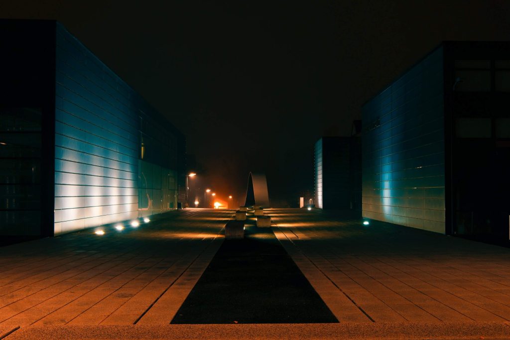 landscape ground accent lighting