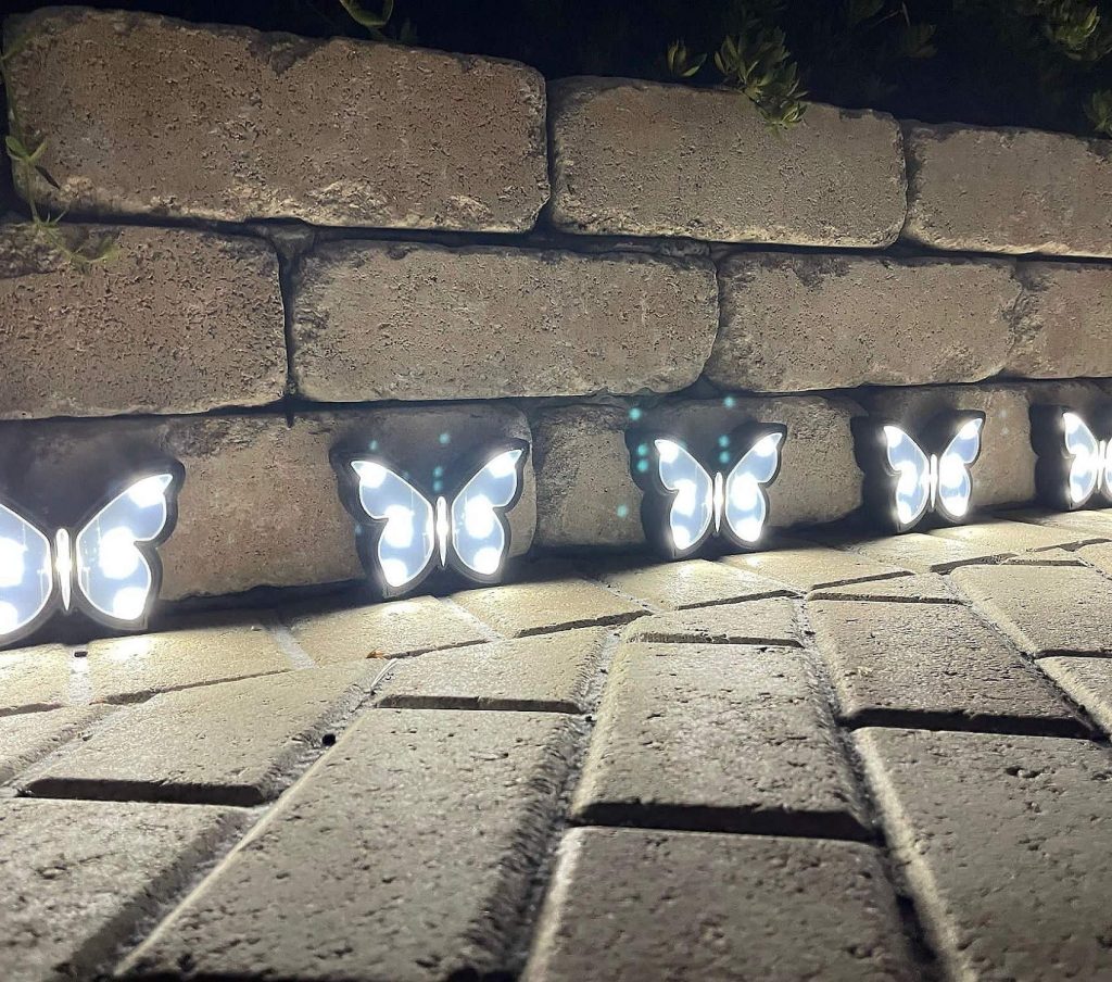 solar butterfly lights