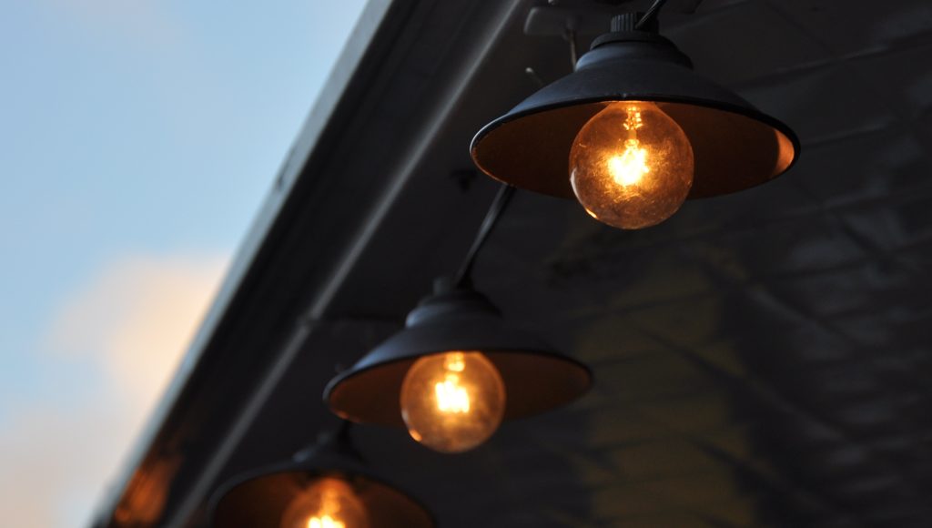 string lantern lights