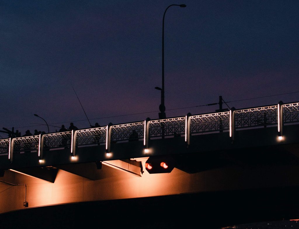 cable railing lights
