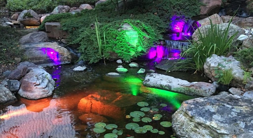 color changing lights for pond
