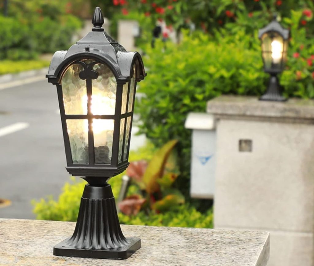 fence lights