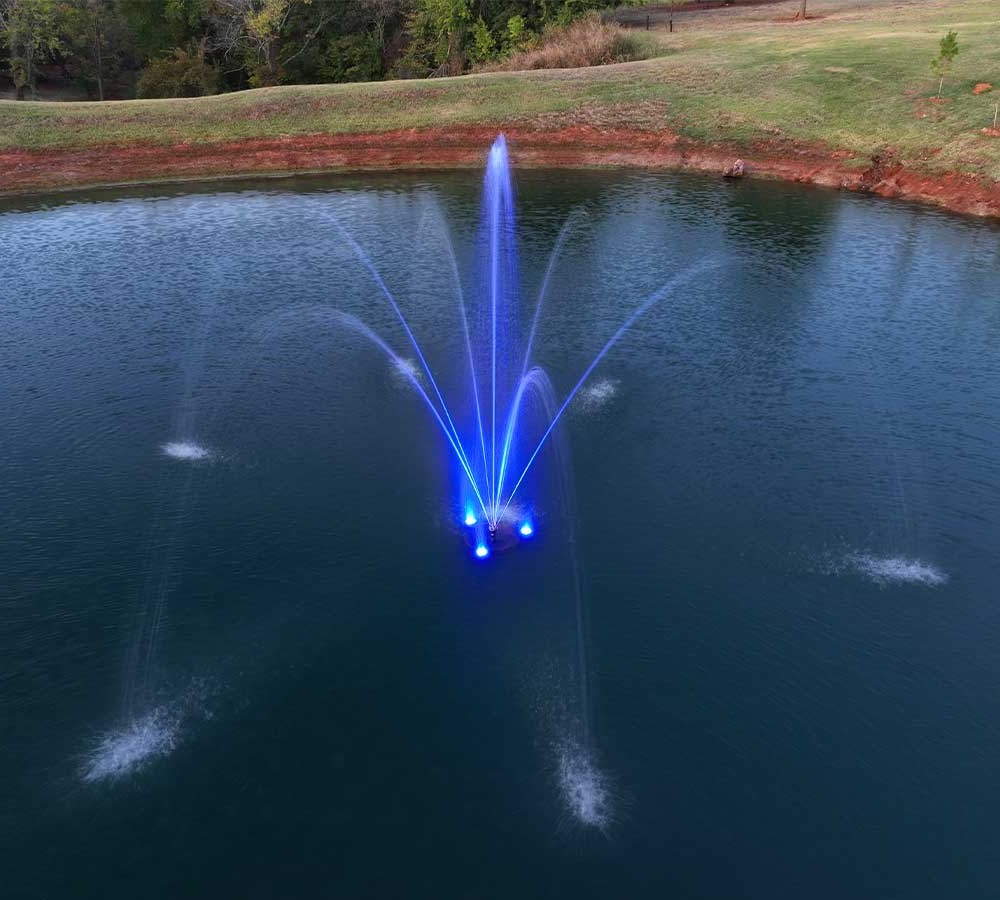floating fountains for lake, ponds and pools