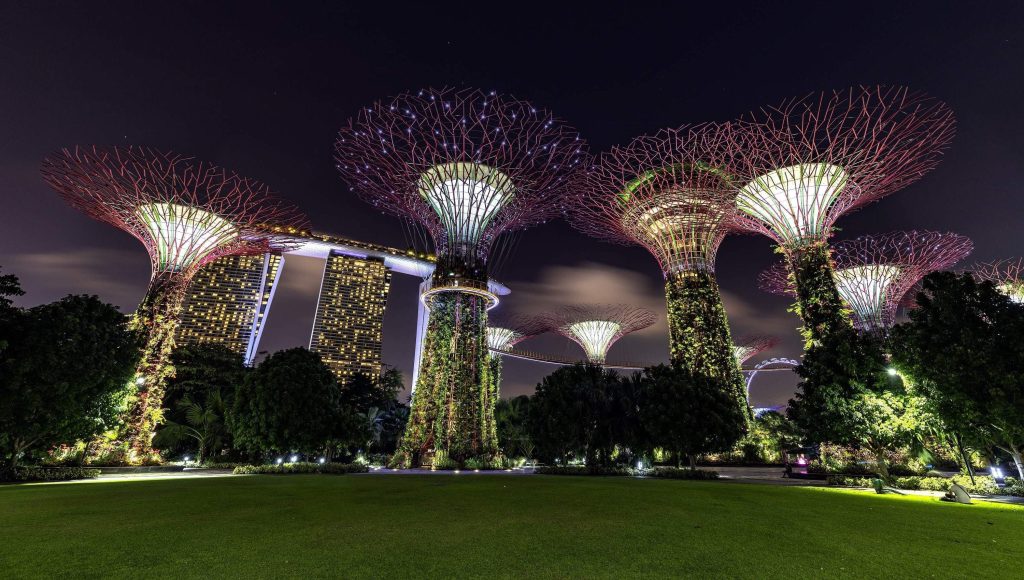 landscape ambient lighting for garden