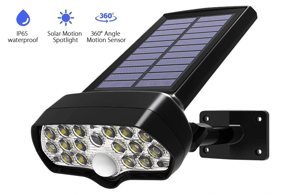 ambient solar light fixture with motion sensor; how to control landscape lighting