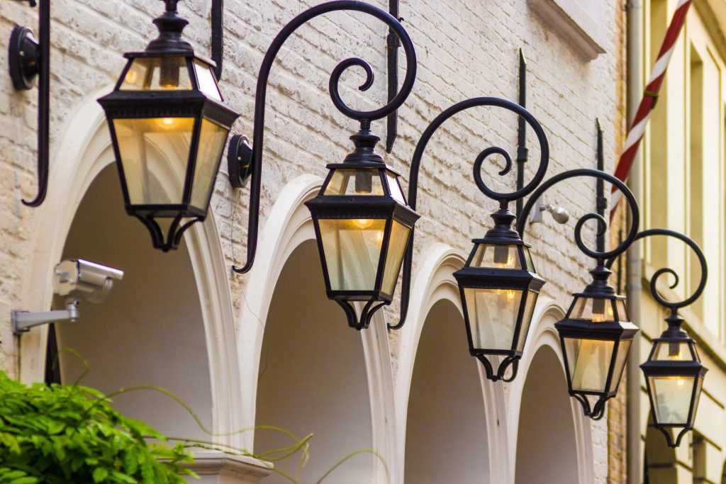 landscape decorative lighting for front of house