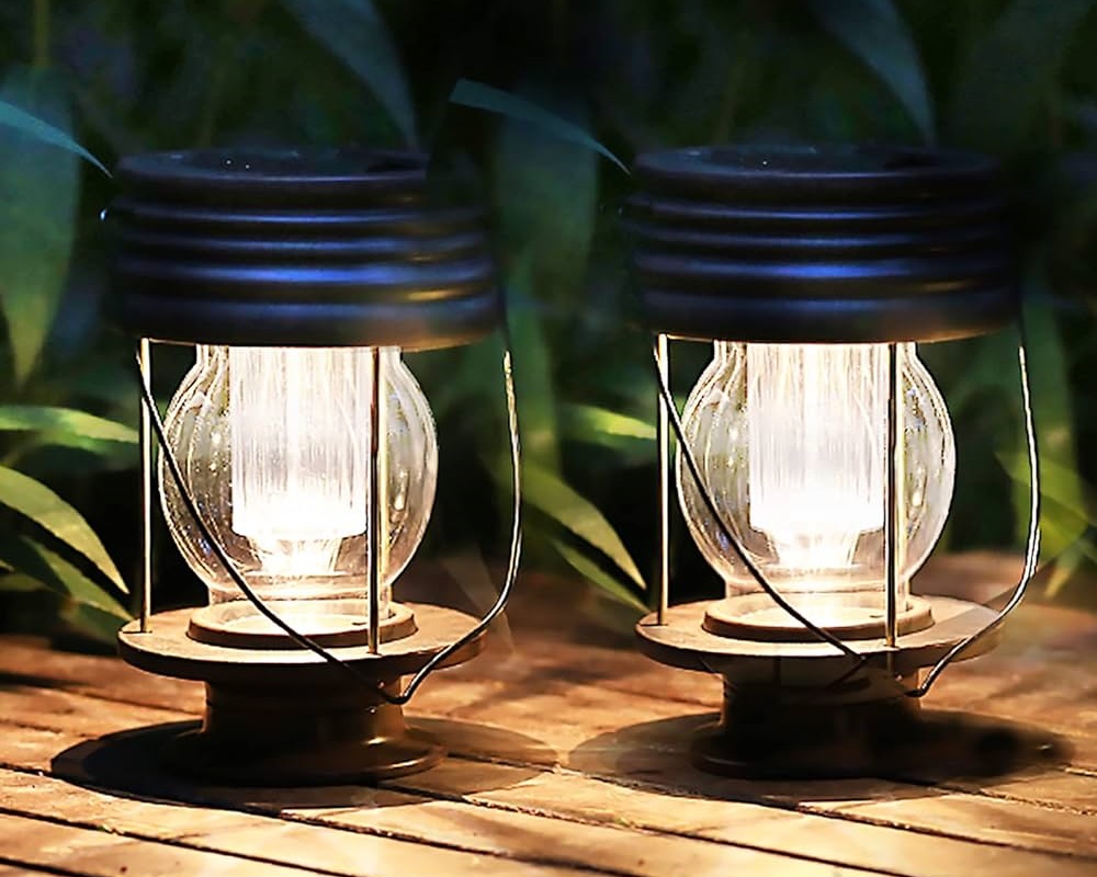 solar-powered lamps for desk and table