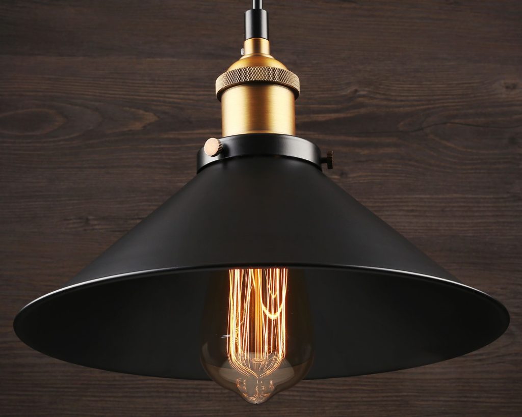 landscape pendant lights with industrial finishes