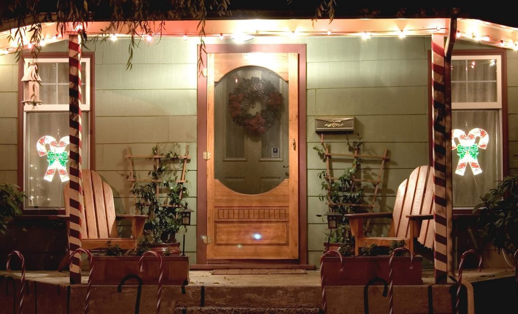 landscape porch decorative lighting