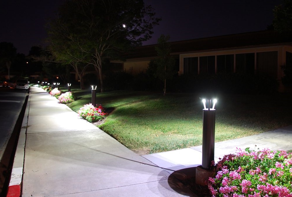 landscape solar accent lighting; solar or wired landscape lighting