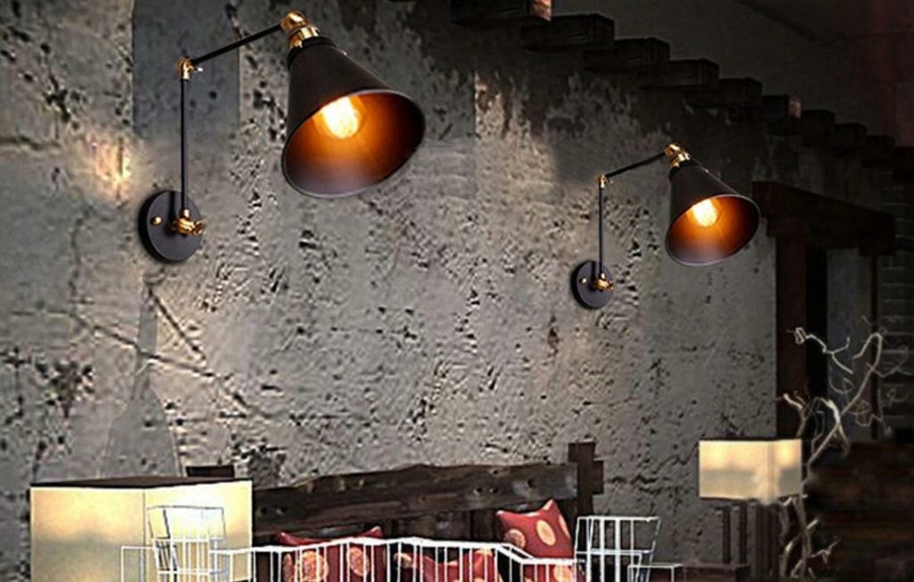 landscape swing arm lamps for porch