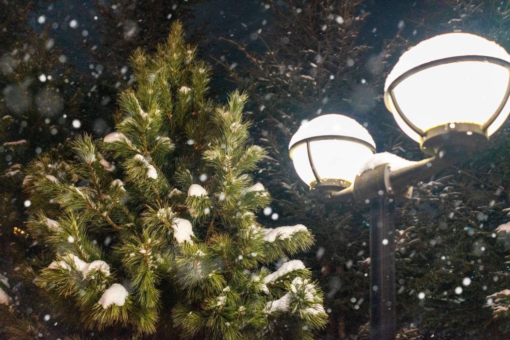 landscape tall floor lights for christmas