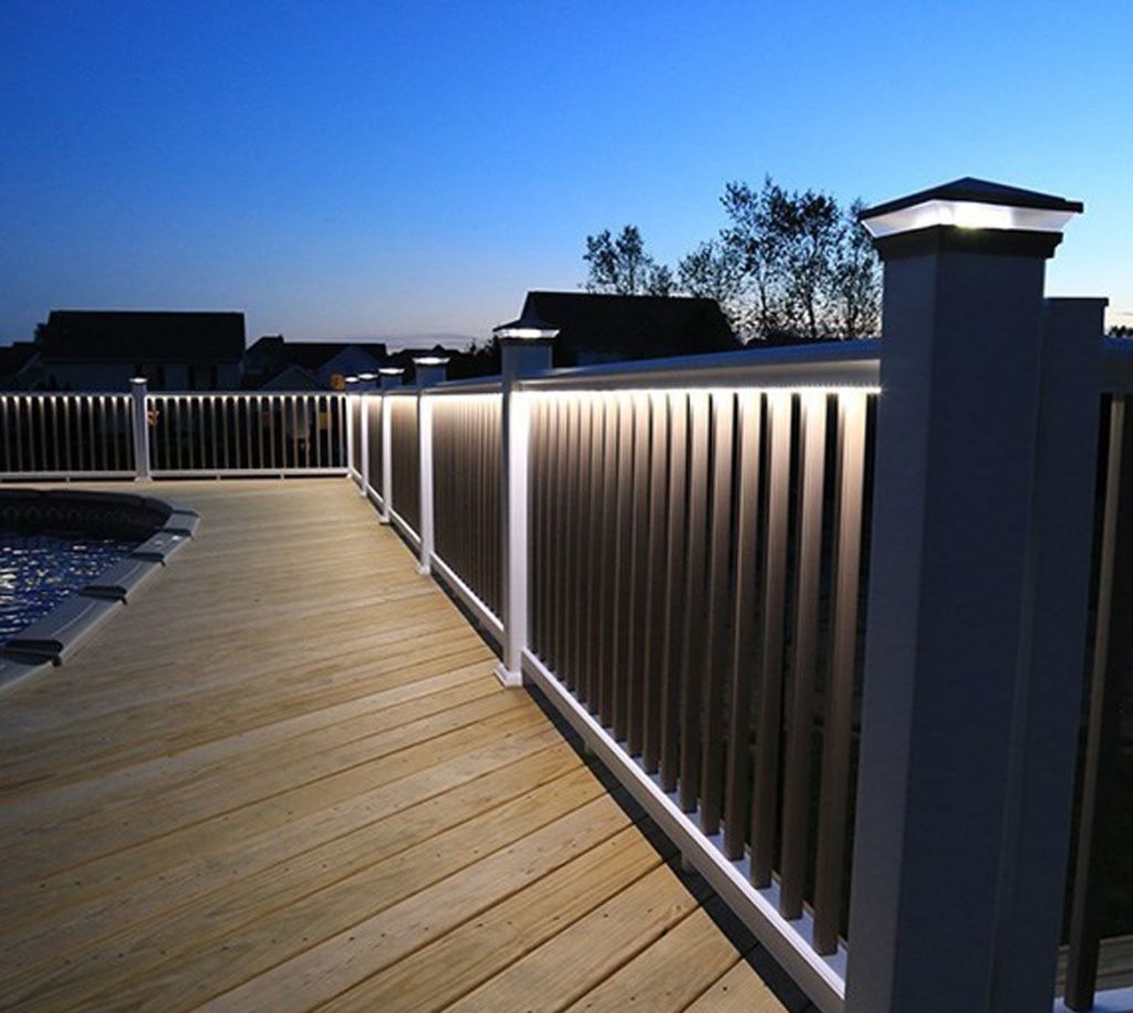 landscape track lights for deck