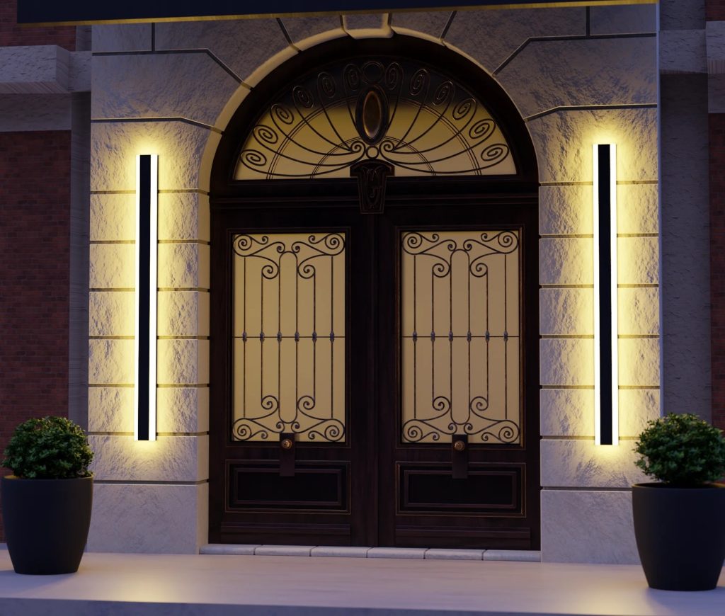 landscape track lights for house