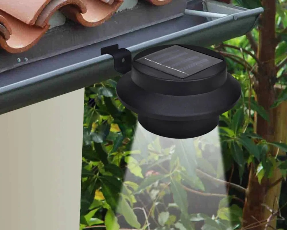 landscape wall lighting gutter mount