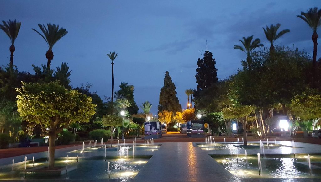landscape water ambient lighting