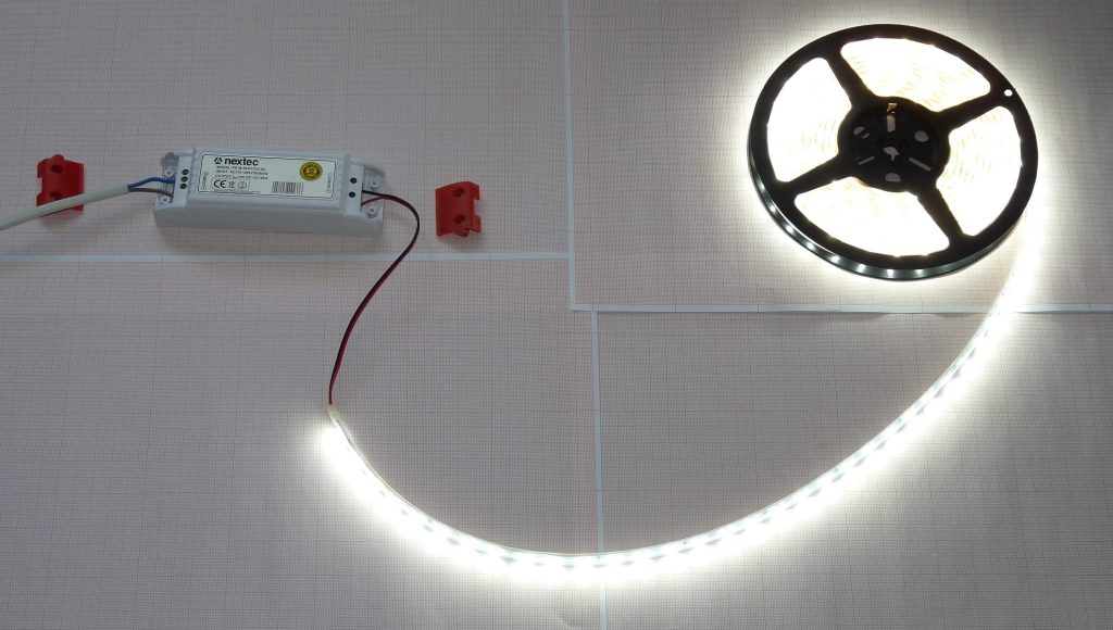 low-voltage landscape strip lights