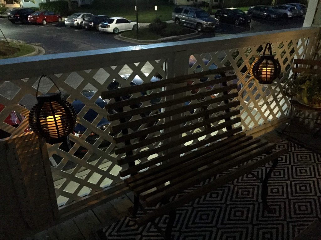 outdoor solar lights for balcony