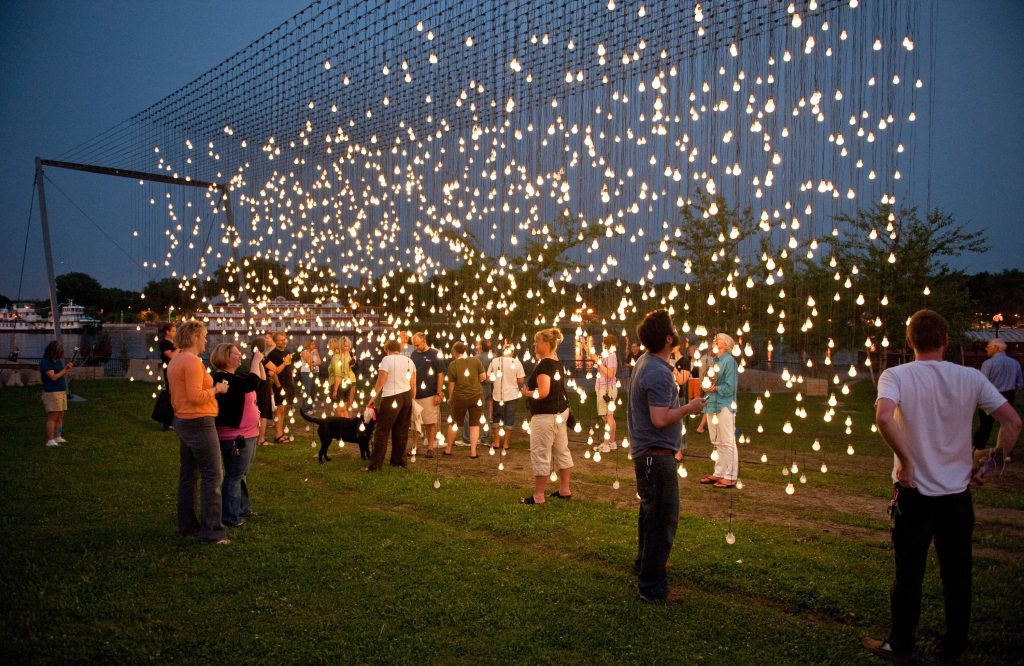 outdoor string lights for yard; how high to hang outdoor string lights