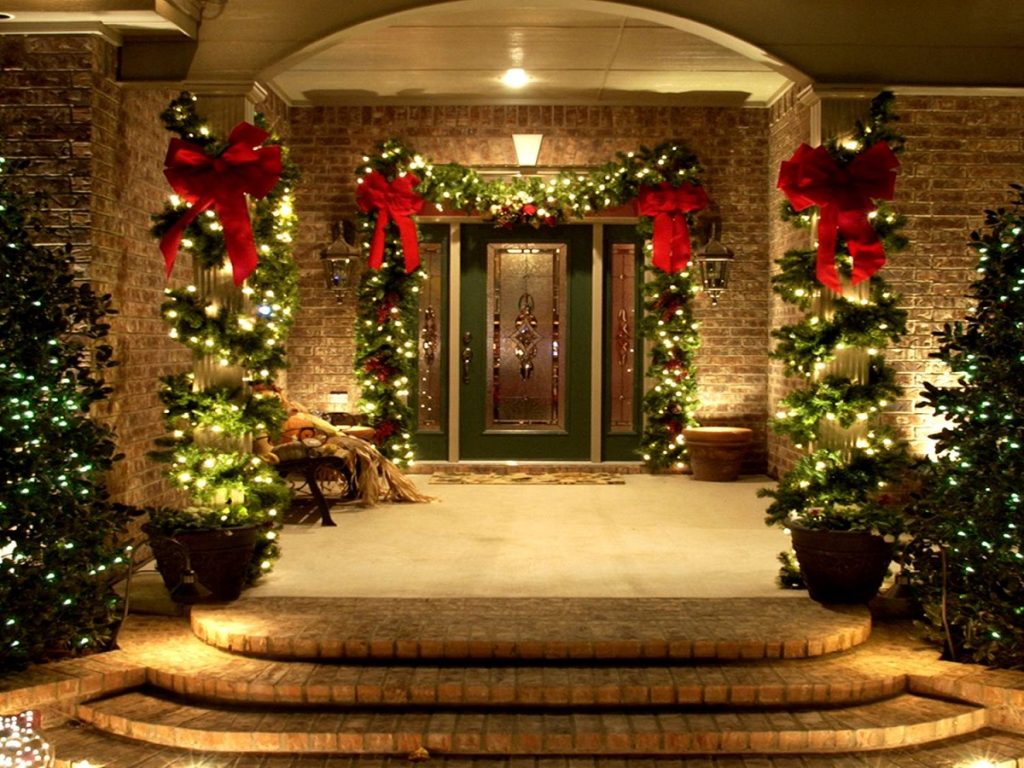 outdoor wall lighting for christmas