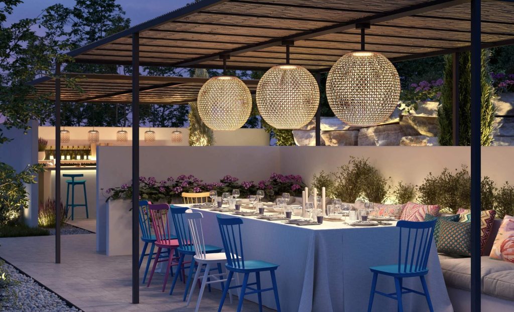 pendant railing lights