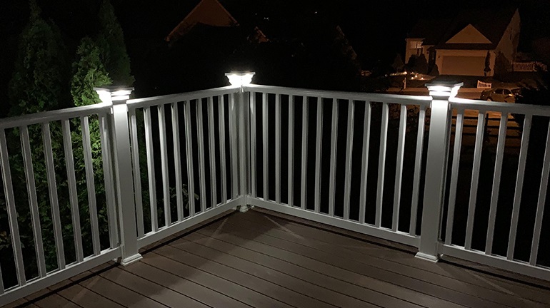 porch post lights