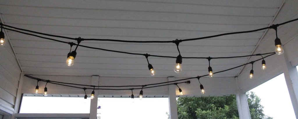 porch string lights