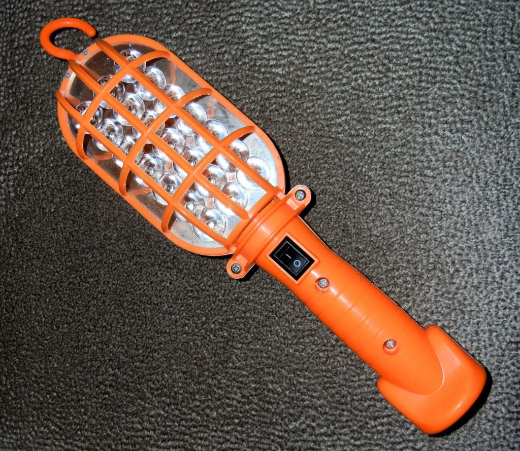 portable battery-powered lights