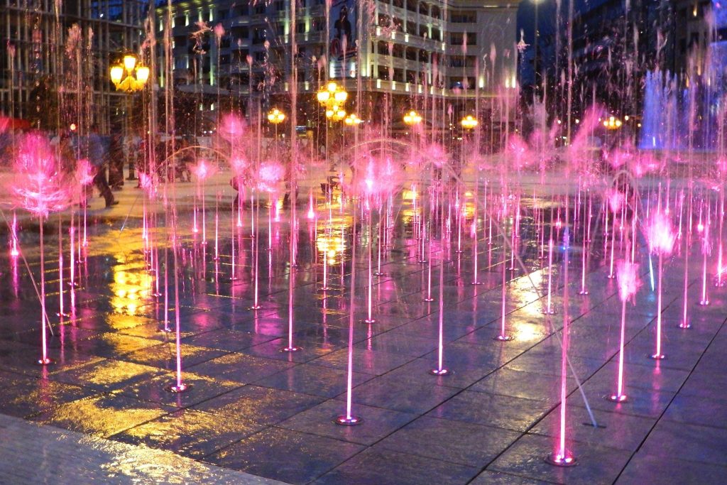 small led fountain lights