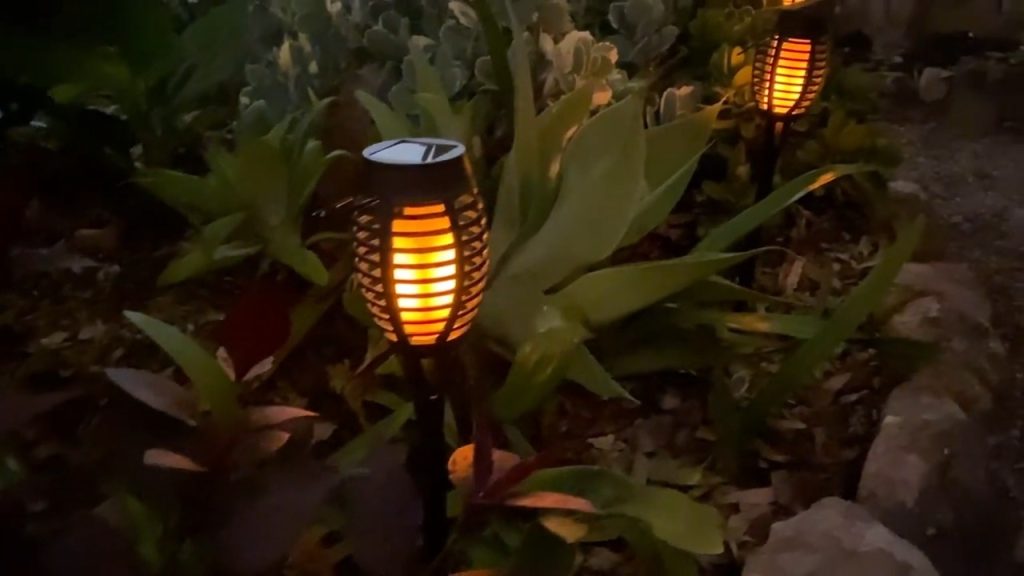 solar torch lights