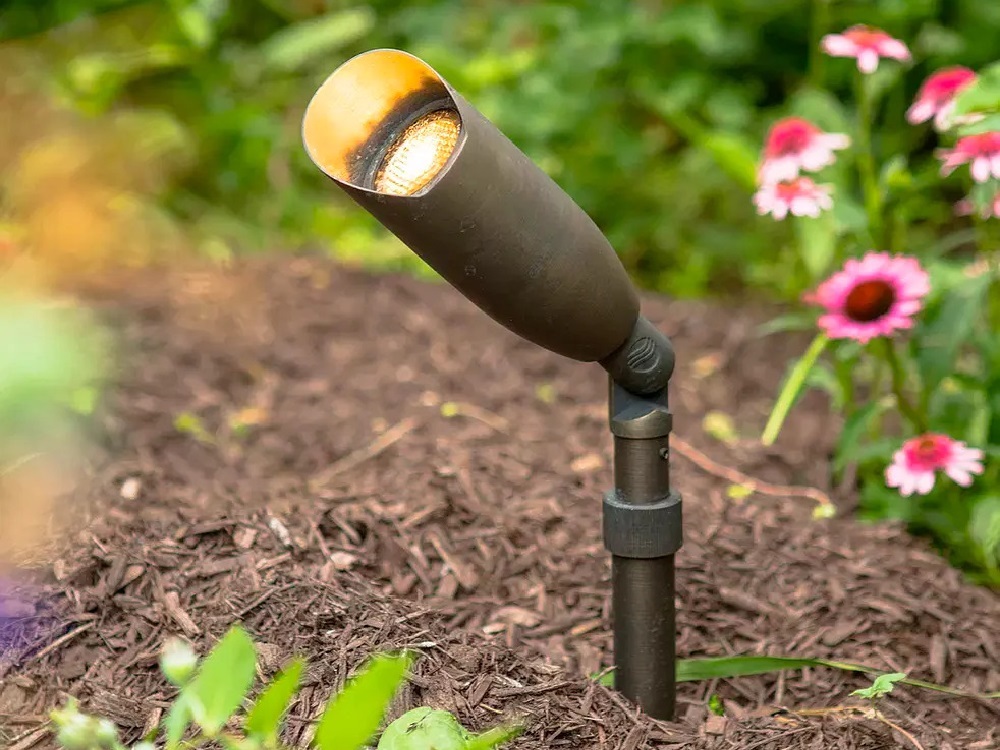 spot bullet lights; flood or spot landscape lighting