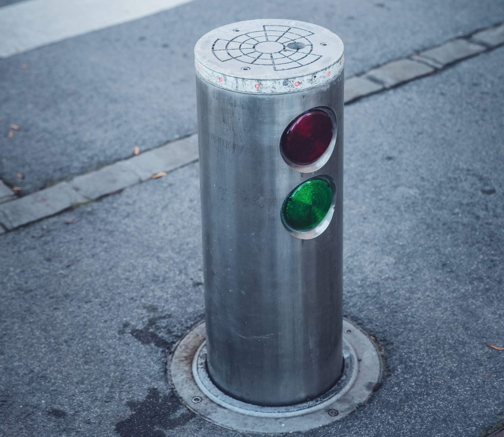 stainless steel outdoor bollard lights