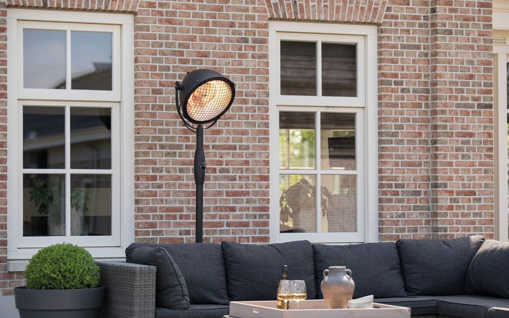 tall floor halogen lights