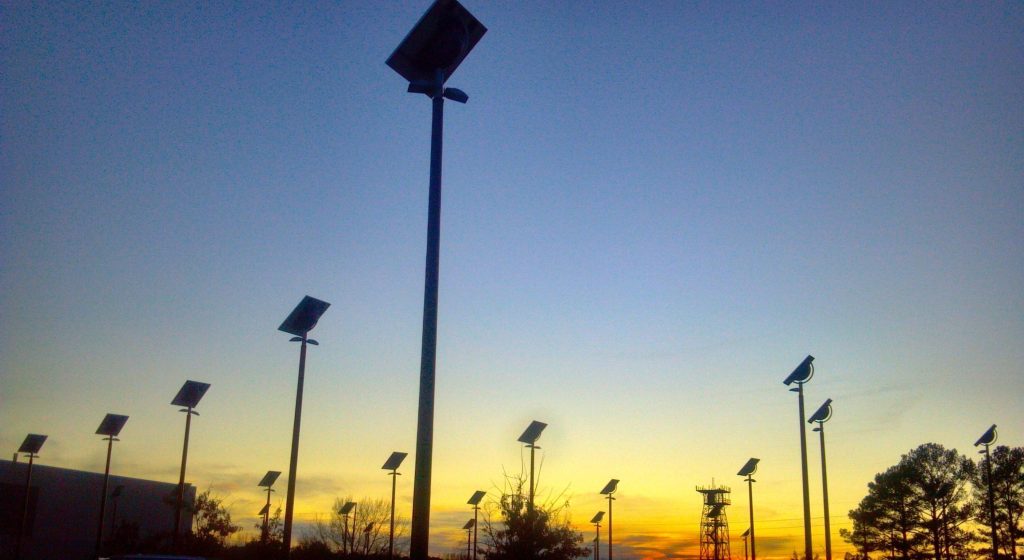 tall floor solar lights