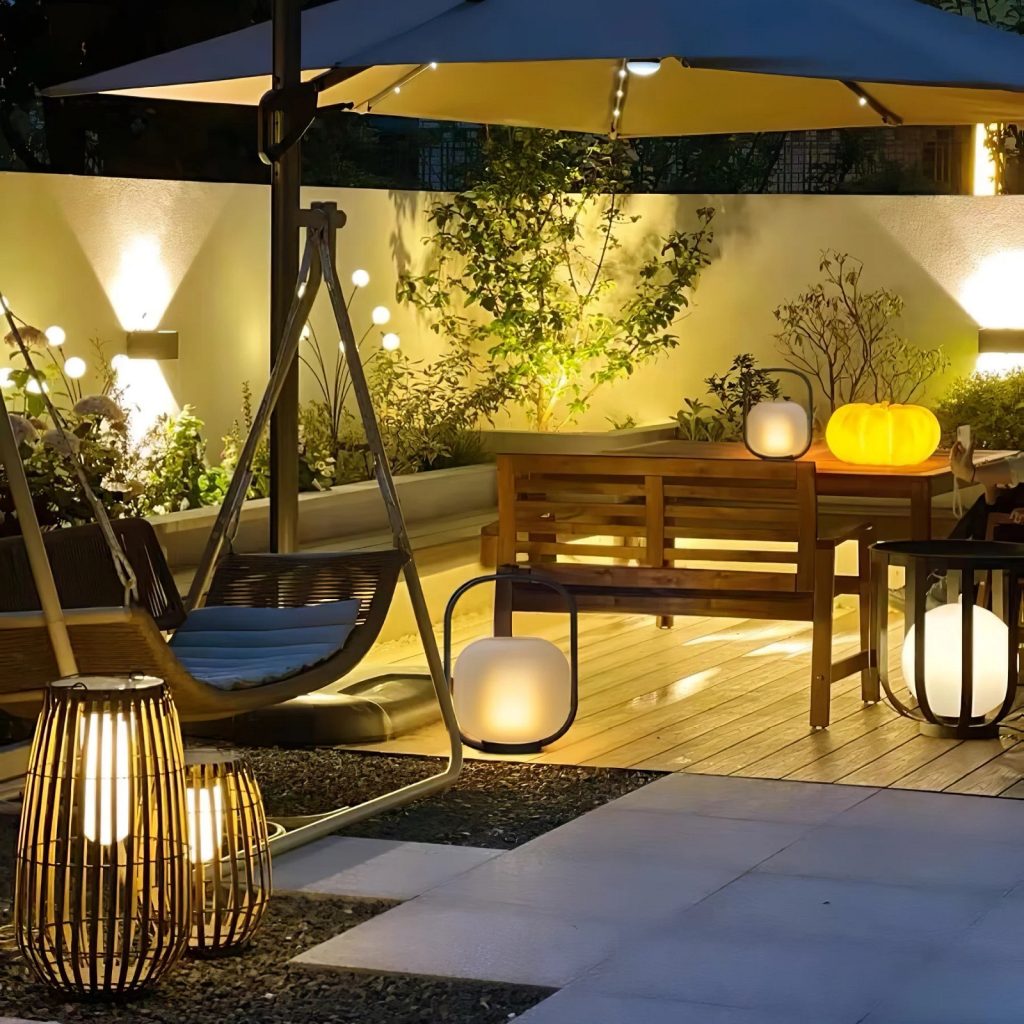 temporary outdoor lighting