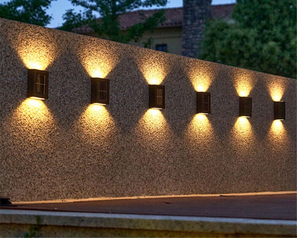 wall solar lights