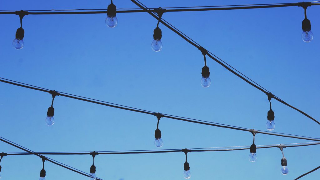 outdoor string lights