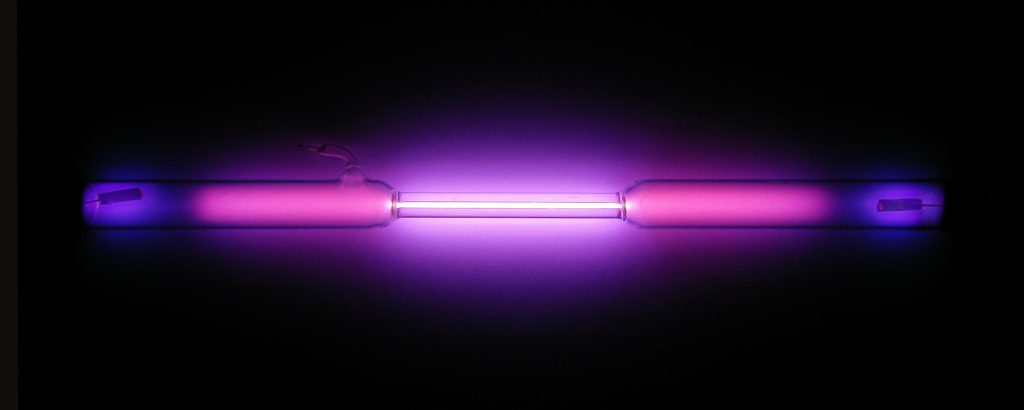 argon discharge tube