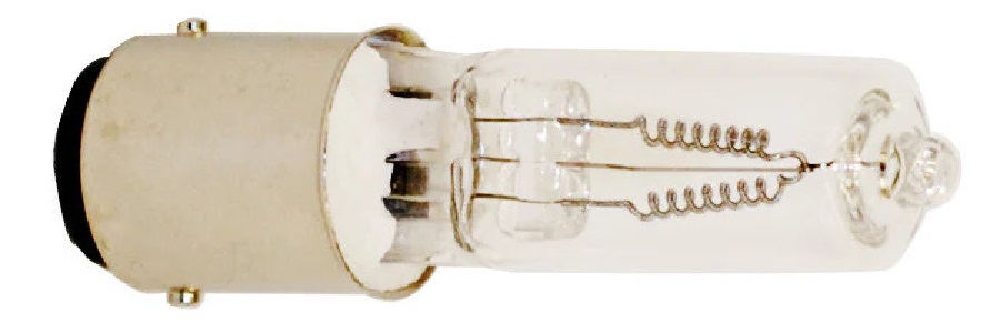 double contact base tubular halogen light bulb