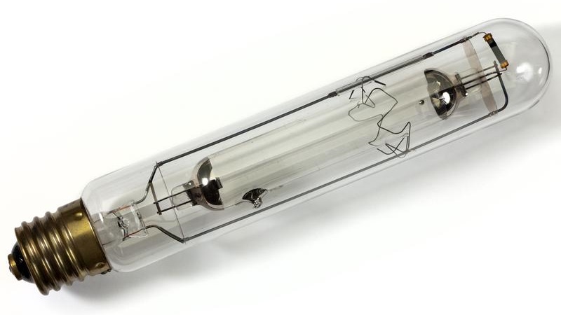 high-pressure mercury vapor lamps