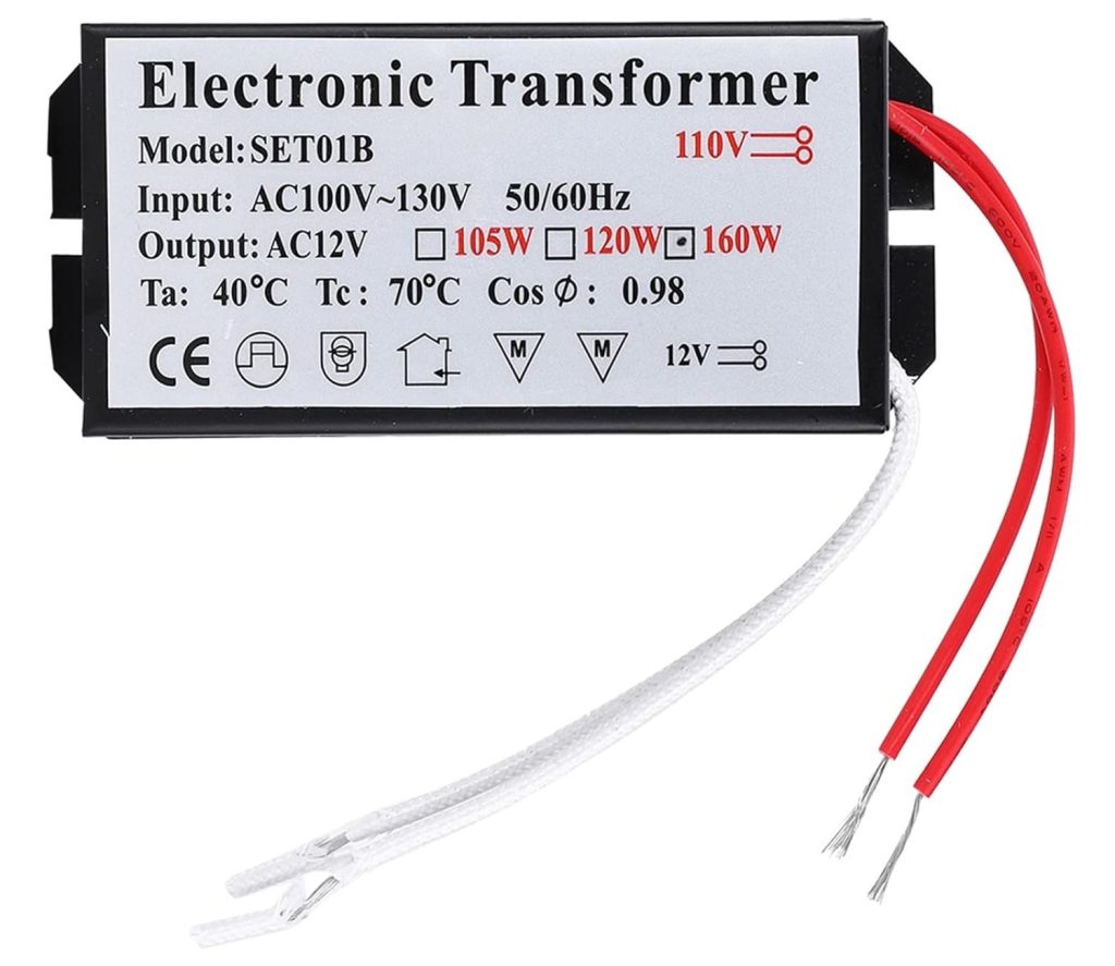 electronic transformer; how far can we run low-voltage wire for landscape lighting