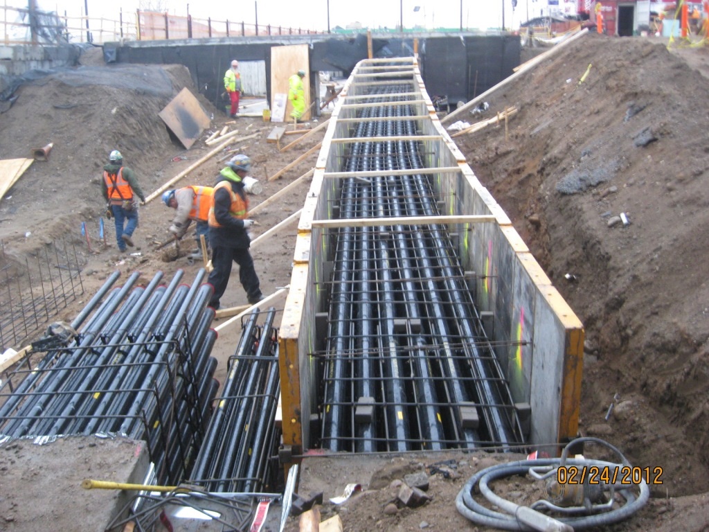 electrical duct bank; does landscape lighting need to be in conduit